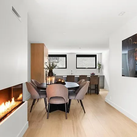 アパート Fully Serviced Luxury Townhouse Near The Vigelandspark オスロ